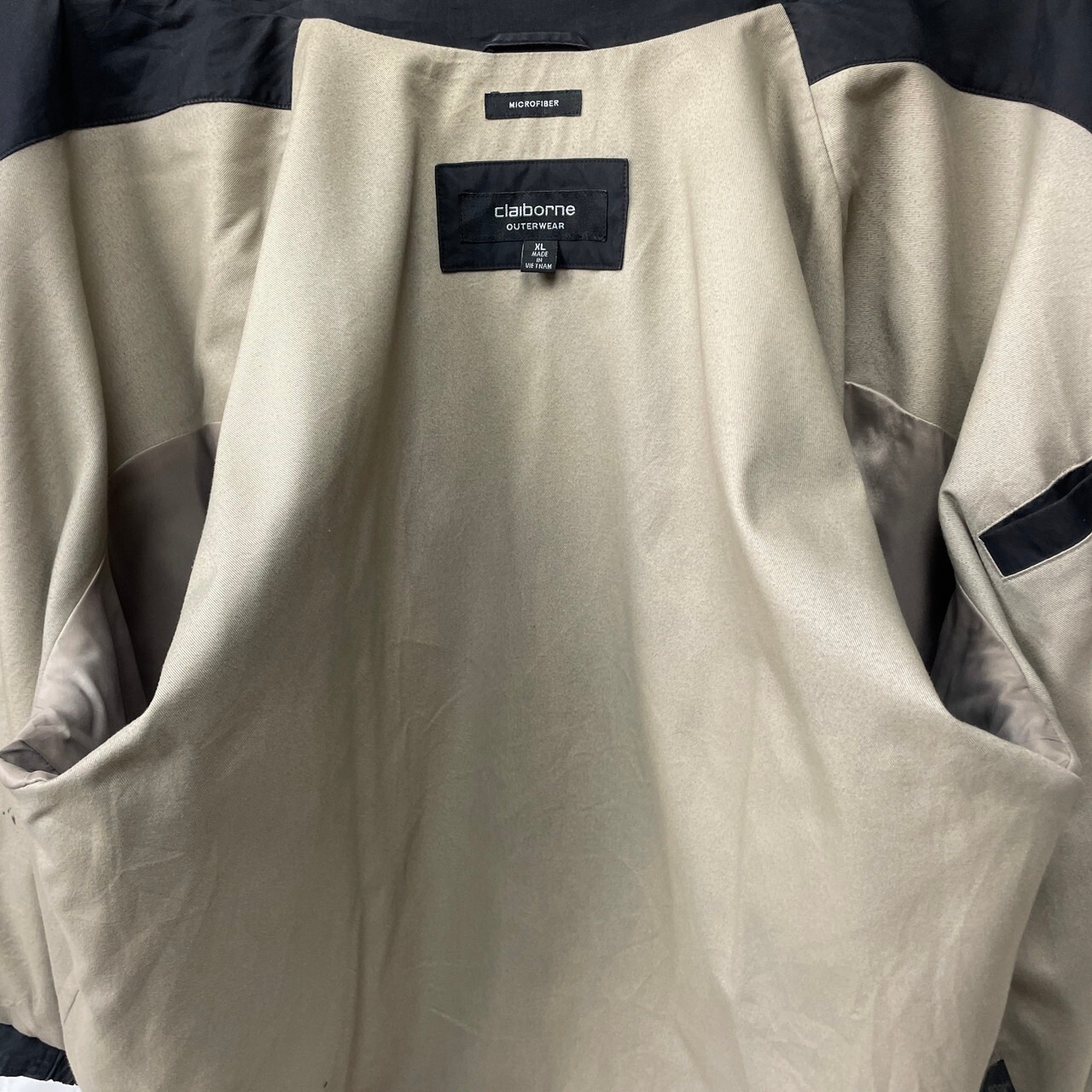 Claiborne マイクロファイバー ピーチスキン スイングトップ メンズ2XL 