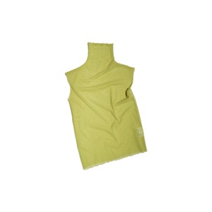 【Fumiku】Net tulle Tank top (LIME)
