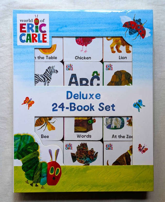 24冊セット エリック・カール 絵本 ボードブック World of Eric Carle 