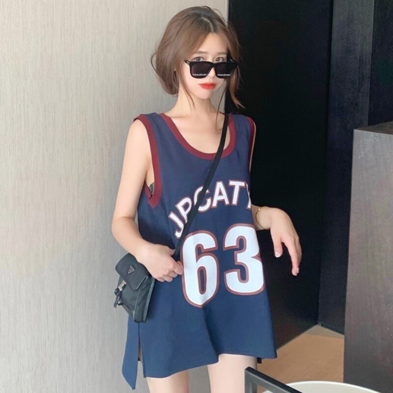 Tシャツ レッドルーズスタンダードサマー レトロ 夏物 YY-ファッション65747676903