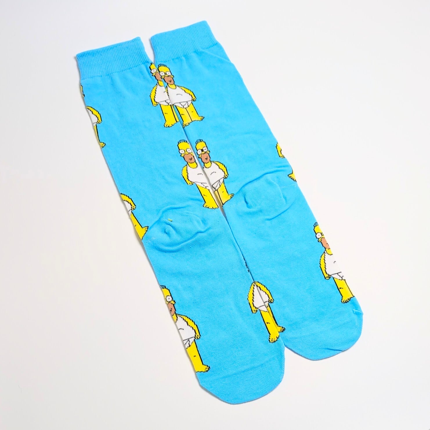 【 crew socks / クルーソックス 】『 The Simpsons / シンプソンズ / ホーマーパンイチ(笑) 』 靴下 / ソックス〚アメリカン雑貨 アメトイ〛