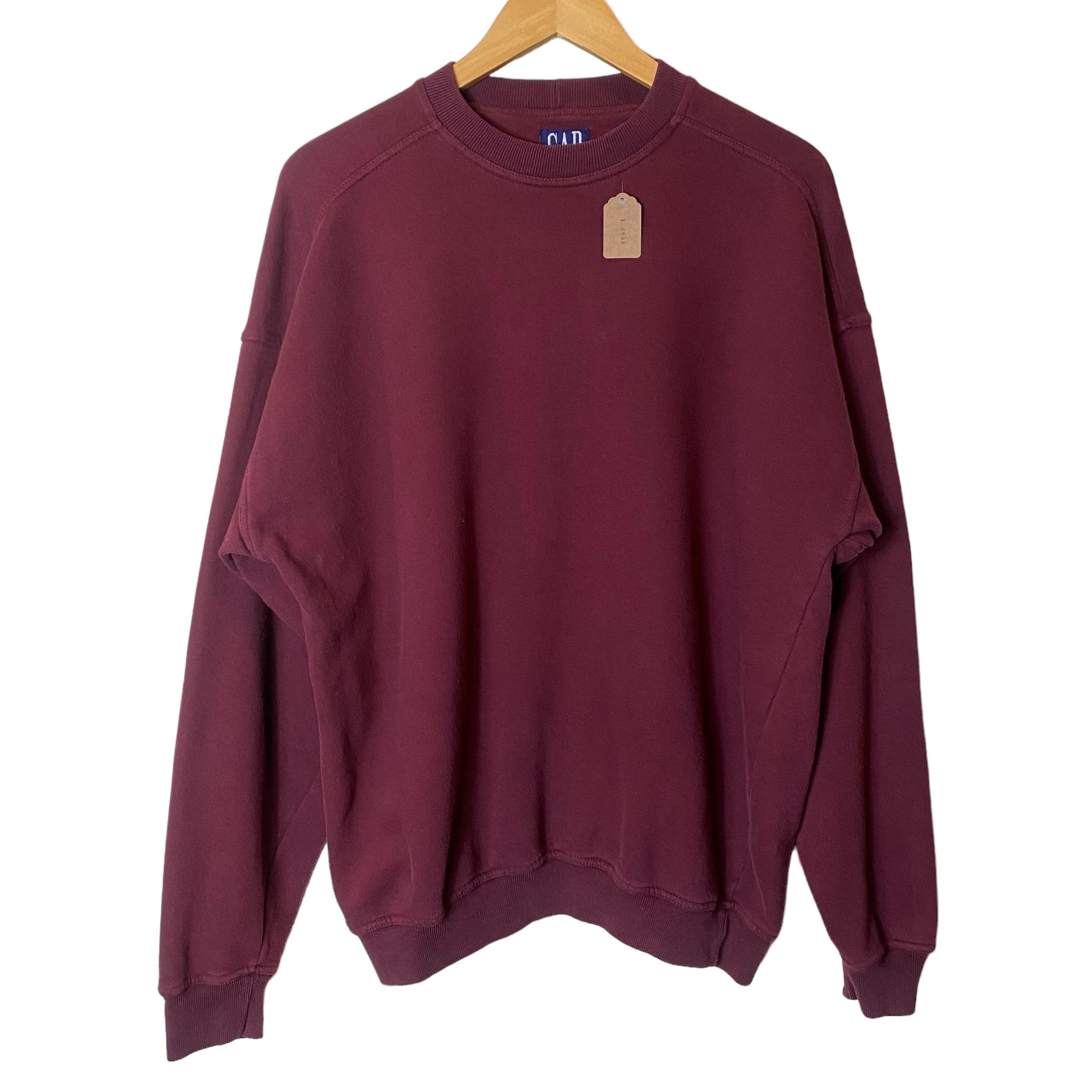 OLD GAP スウェット ボルドー 短丈 ボックスシルエット