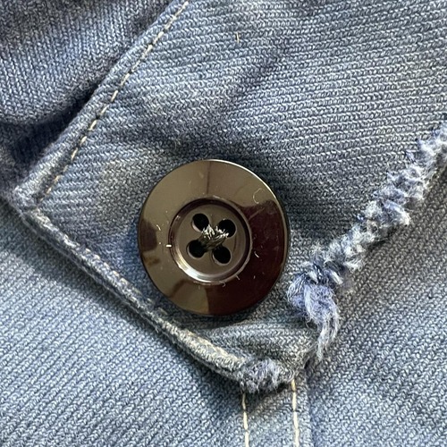 50-60s SAVO 刺繍タグ モールスキン フレンチワークジャケット 詳細写真17