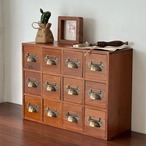 木製 卓上 小物入れ 引き出し ミニチェスト アンティーク ウッド 収納ボックス おしゃれ デスク 収納 卓上収納 ラック 棚