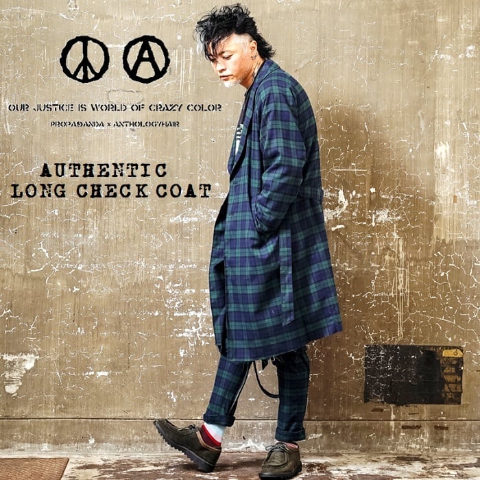 PROPA9ANDA (プロパガンダ) × Anthology Hair「AUTHENTIC LONG CHECK ...