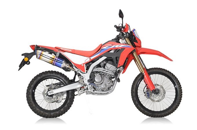CRF250L/RALLY('21～'22)('23～)REAL SPEC フルチタン スリップオン