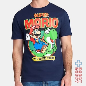 ニンテンドー スーパーマリオ ヨッシーとマリオ Tシャツ