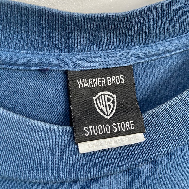 90s ルーニーテューンズ　キャラTシャツ　ネイビー　ワーナーブラザーズ