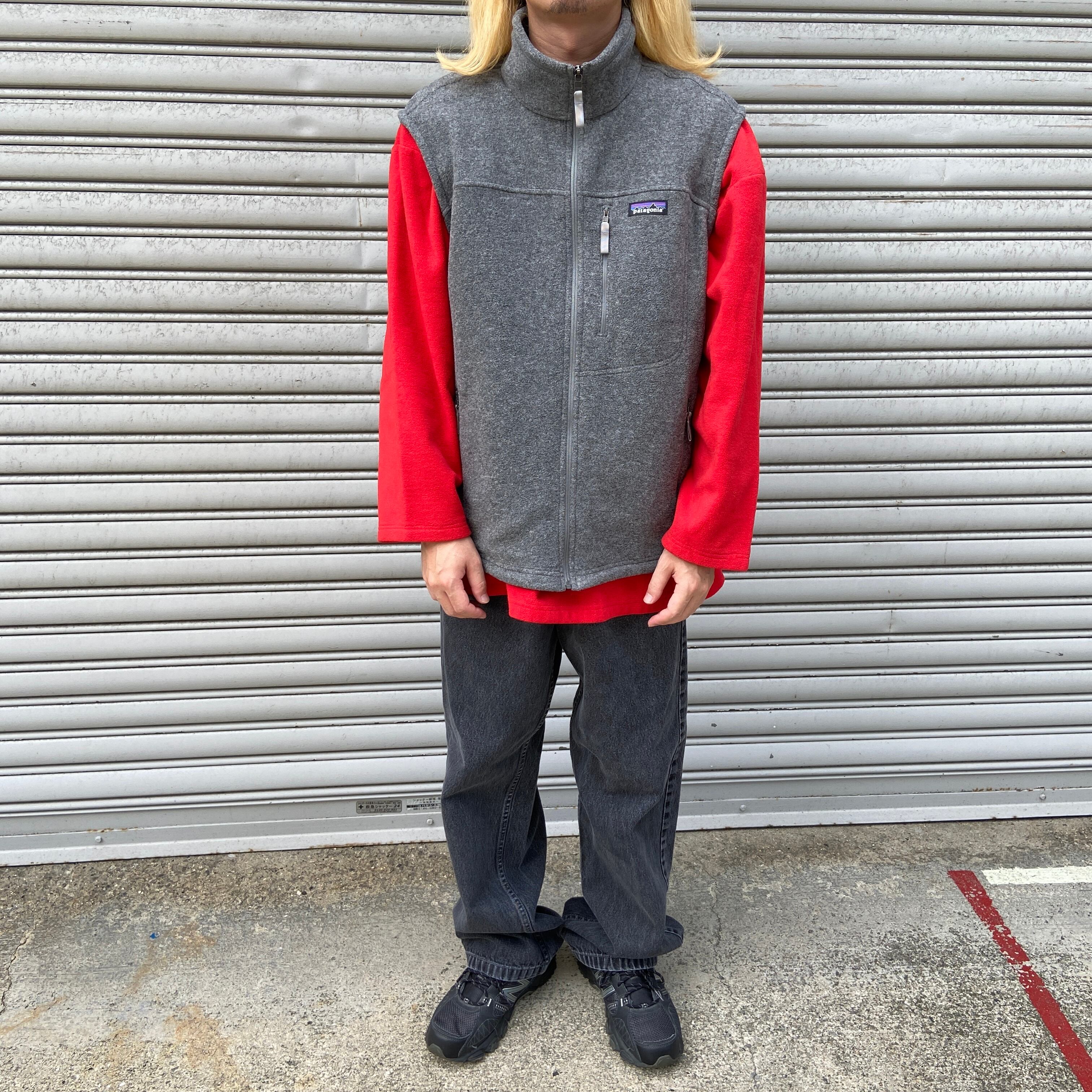 patagonia パタゴニア 20年製 シンチラフリースベスト グレー L | 古着 