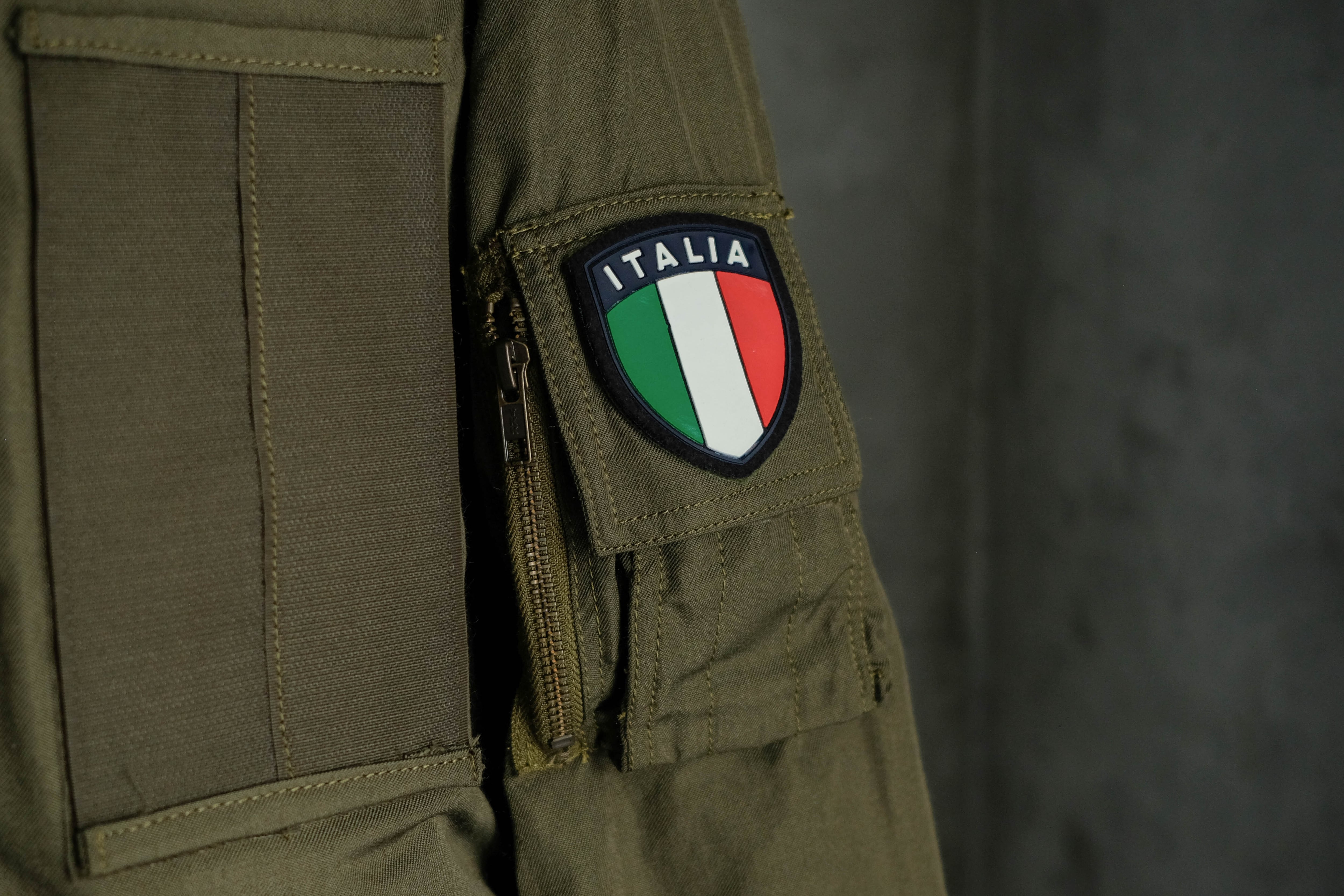 イタリア軍 パイロットジャケット dead stock ライナー付き