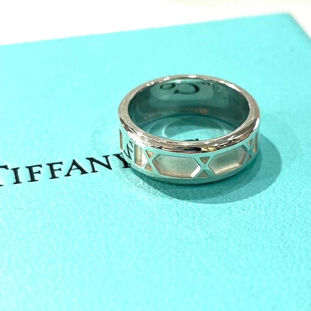 TIFFANY&CO】2331 永遠に。シルバー925 11号アトラスリング指輪