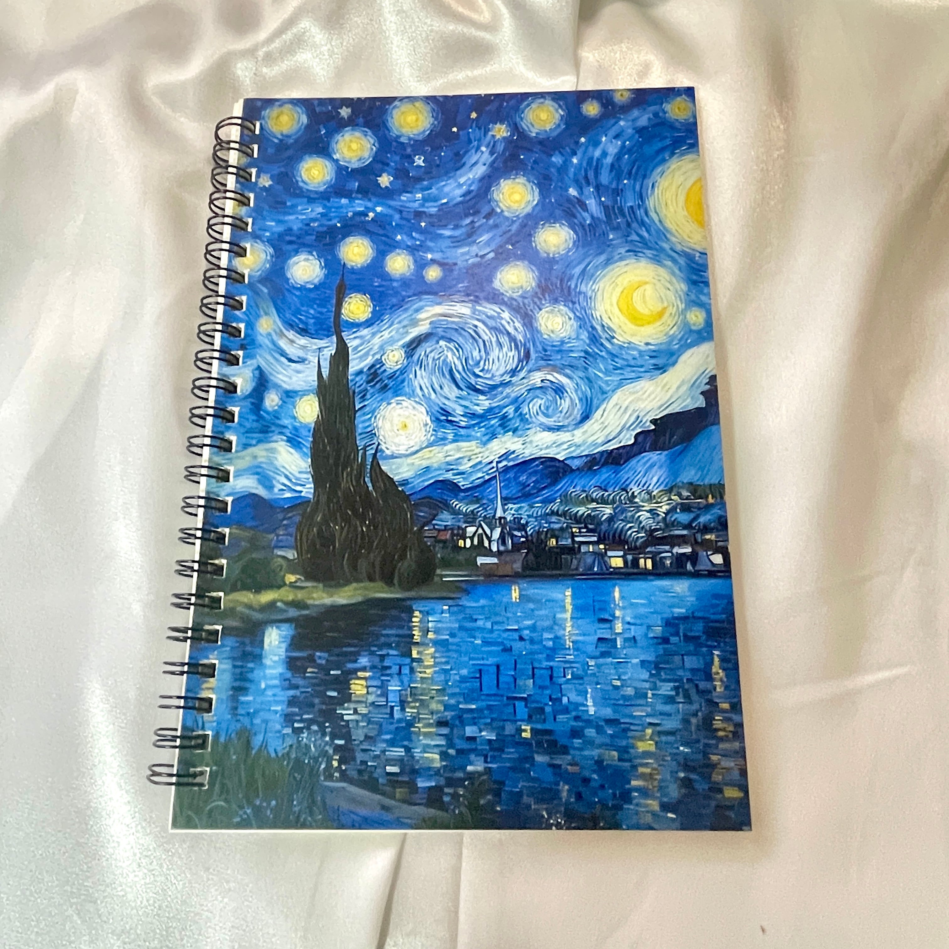 大人のためのアート文具】ゴッホ《星月夜》《夜のカフェテラス》の