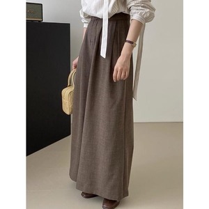 tuck wide flare pants N30061