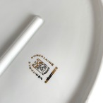 大皿オーバル型　小花散る白磁　パーティー 12TWdz14-1