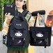 正月は休みません登場バックパックリュックサック韓国かわいい 4点セット ランドセル韓国版キャンパス中高生ランドセルカジュアルおしゃれランドセル 男女兼用