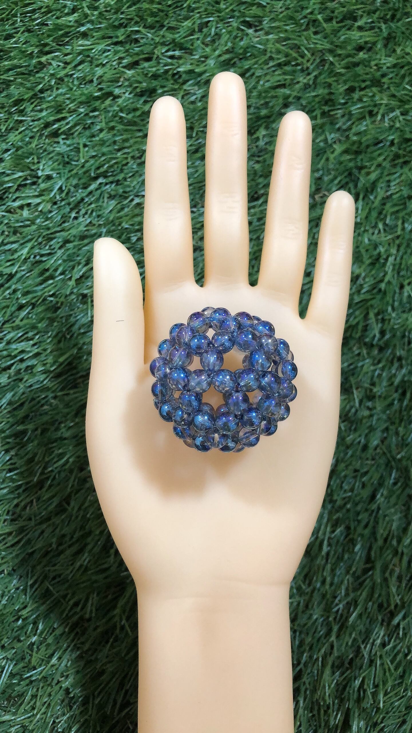 キラキラ！神聖幾何学フラーレン 天然石 スモーキークォーツ 認定