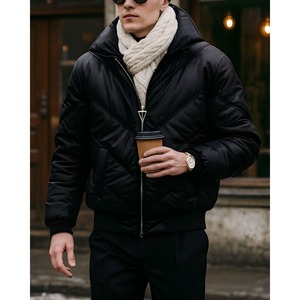 アメリカン シンプル中綿ジャケット　S2277