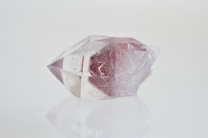 Hematite phantom quartz point - ヘマタイトファントムクオーツ