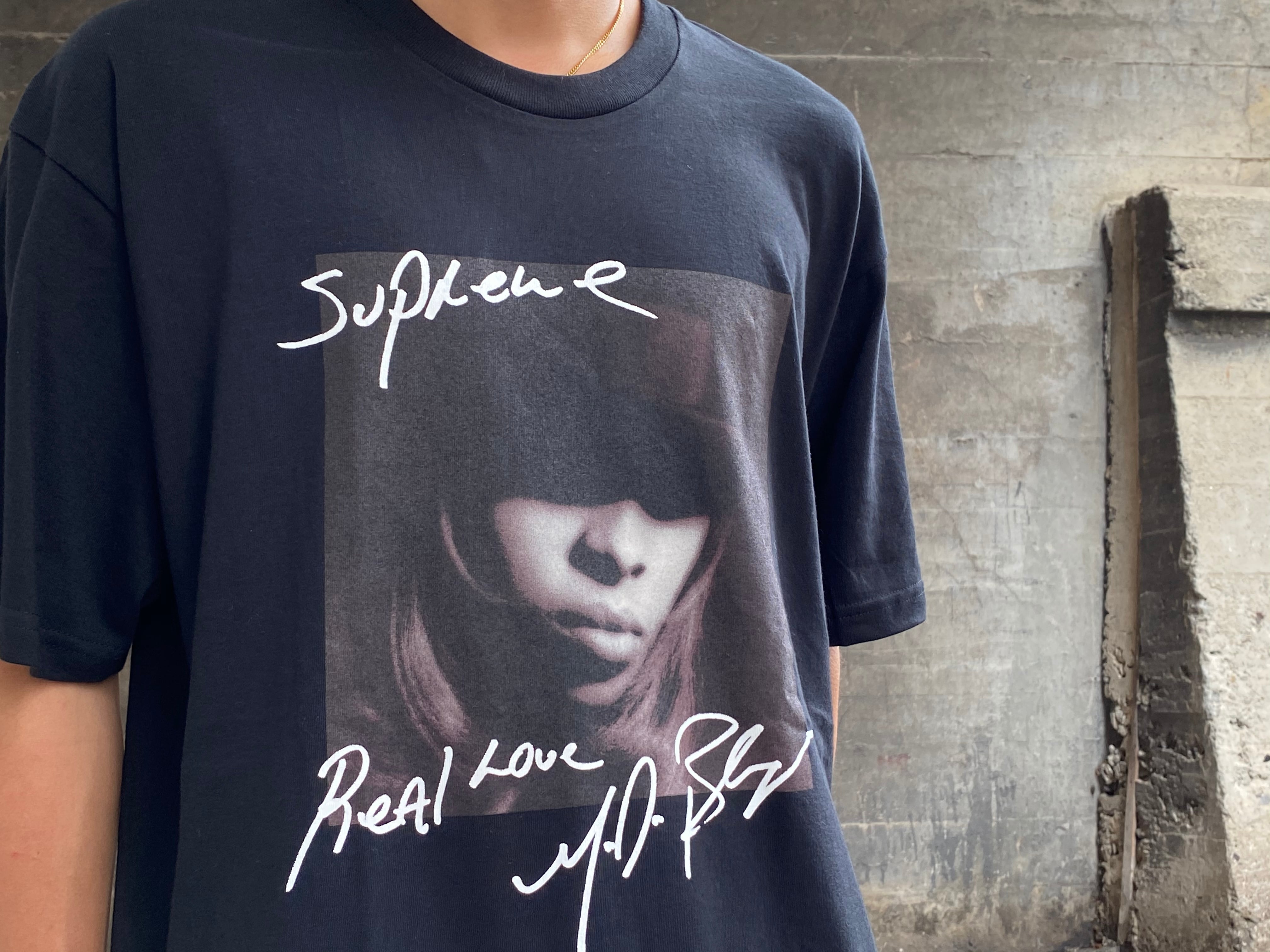 Supreme Mary J. Blige Tee L 黒 Black