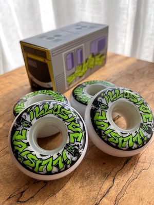 Illusive Brand Wheels “GRAFFITI” 60mm/90a (4 Pack)