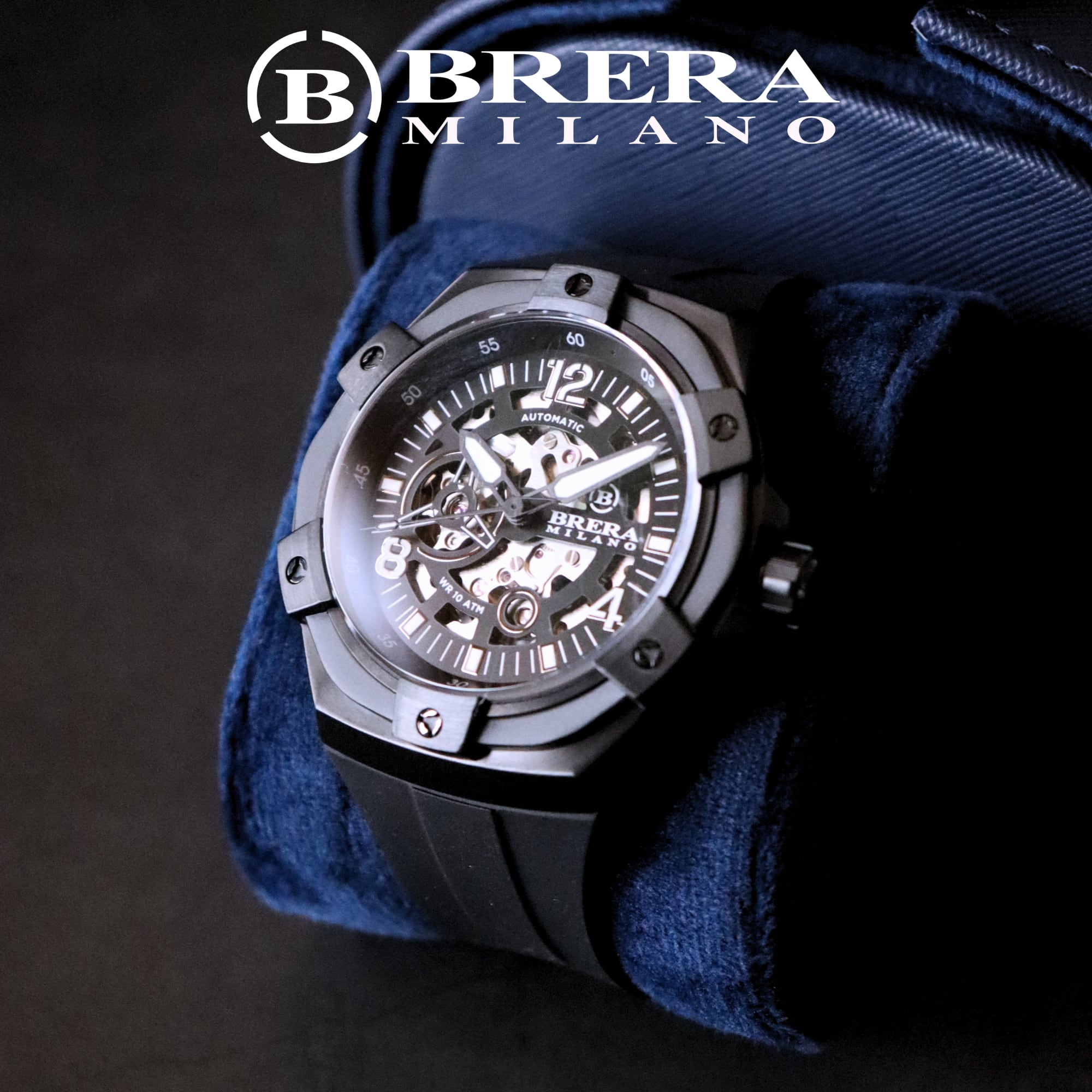 BRERA スーパースポルティーボ用 ブレラオロロジ純正ラバーベルト