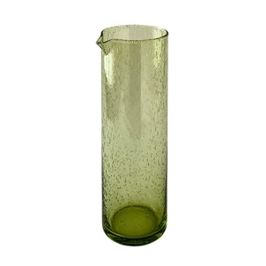 Bubble Glass Jug Lettuce Green｜バブル ガラスジャグ レタスグリーン