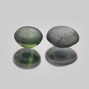 2点セット スターサファイア 合計1.27ct ルース ラウンド カボション