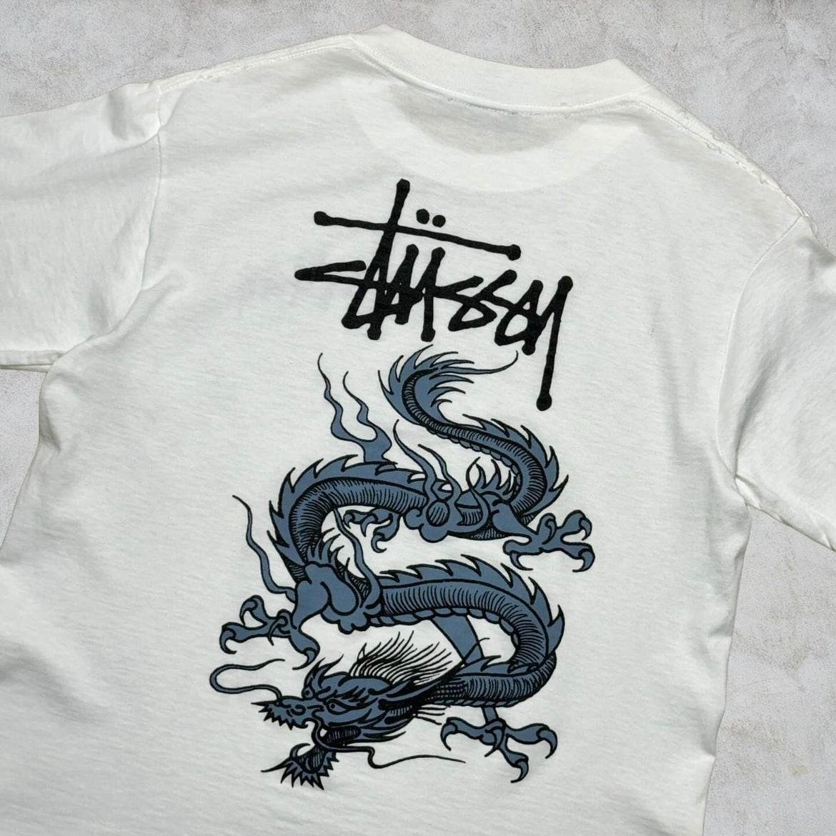 90's old stussy Dragon Design Tee 90's old stussy Dragon Design Tee
