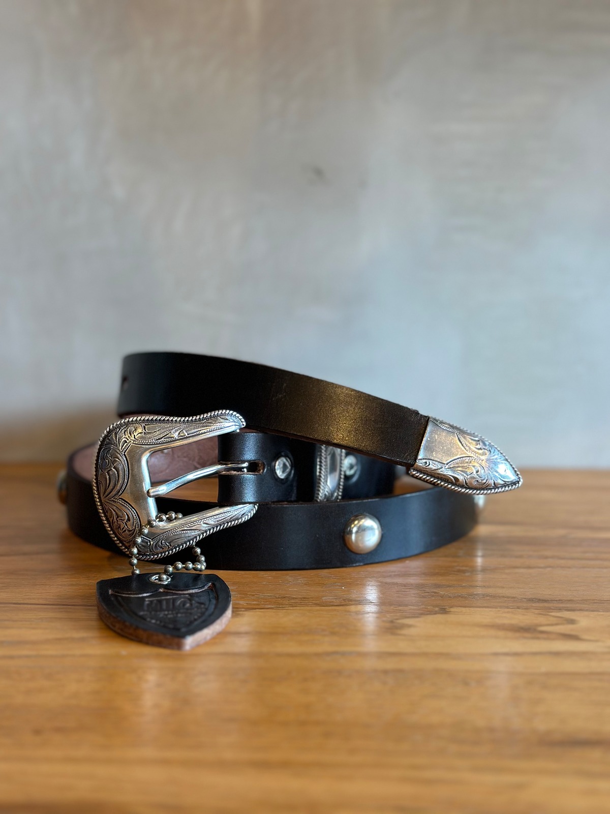HTC Western Round Studs 60 Belt | TRACK END