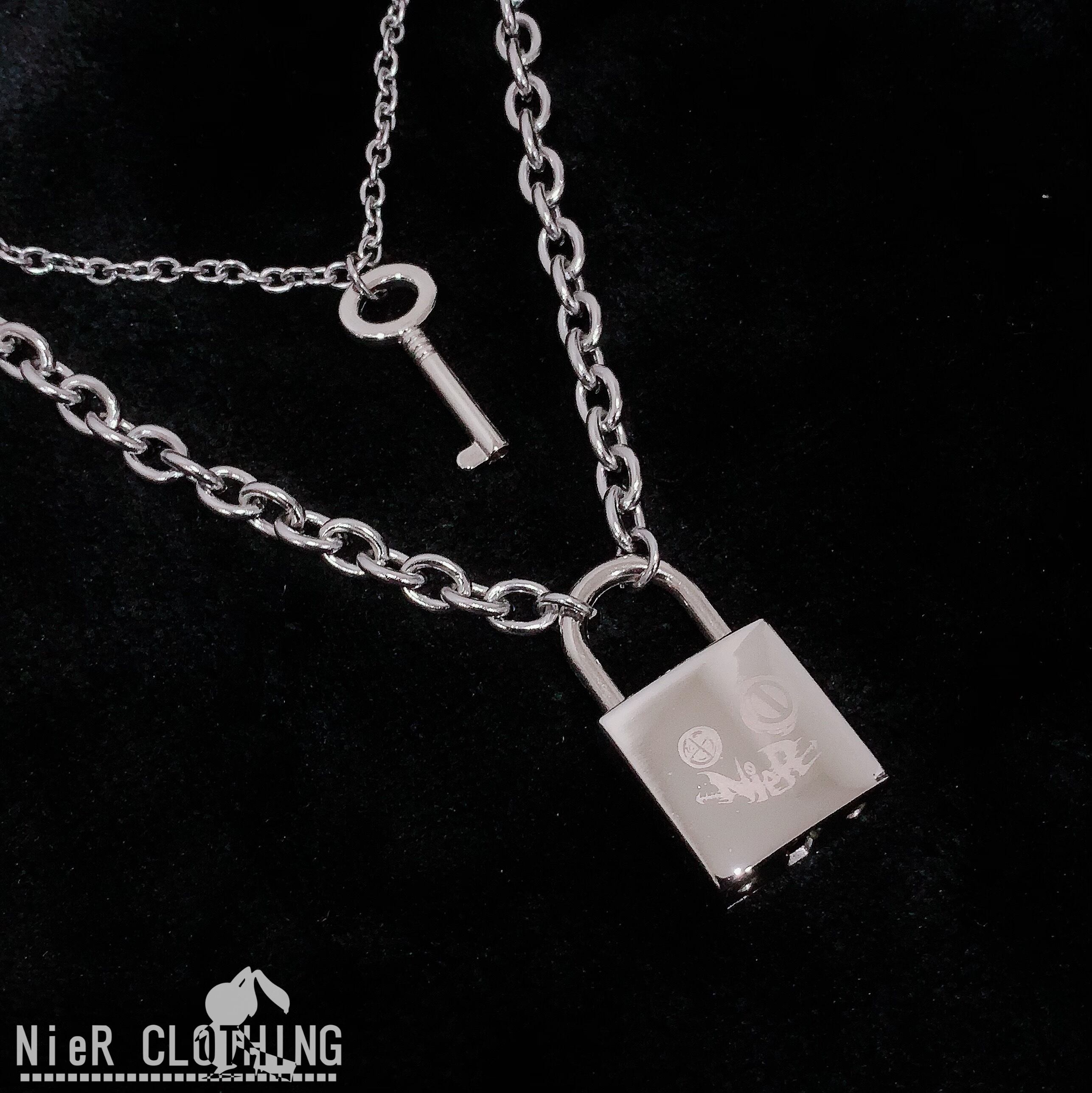 NieR PADLOCK（南京錠）NECKLACE【2種類セット】 | NIER CLOTHING powered by BASE