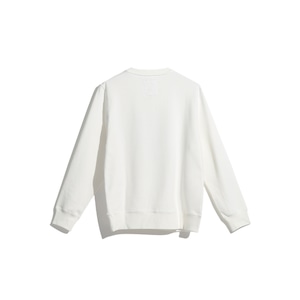 SALE 送料無料【HIPANDA ハイパンダ】男女兼用 スパンコール クルーネック スウェット トレーナー UNISEX SEQUINS CREW NECK SWEAT SHIRT / WHITE・BLACK