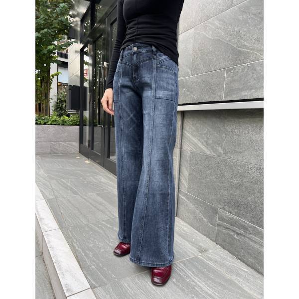 たのデニムパンツ Dickies ディッキーズ レディース サイドカット デニムパンツ ジーンズ