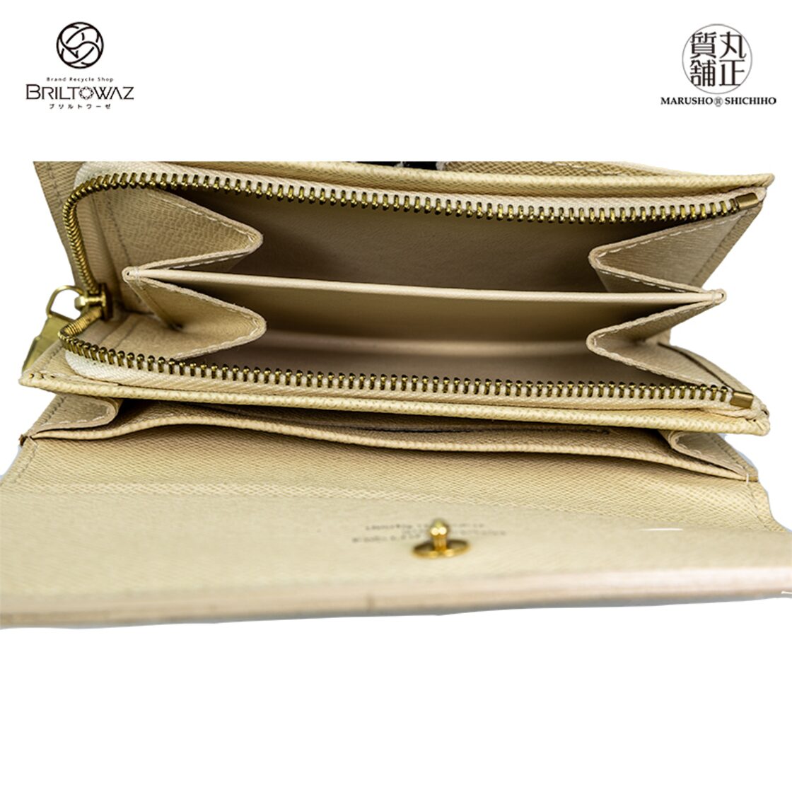 Sale】ルイヴィトン L字ファスナー財布 ダミエアズール ポルトモネ  