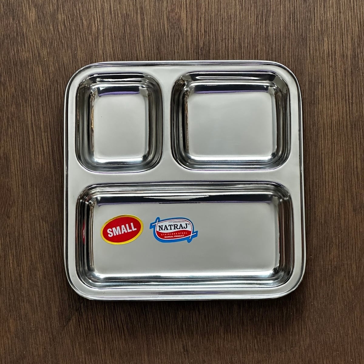 インドの食器】ステンレスプレート（中） | カレー三兄弟のもぐもぐSTORE