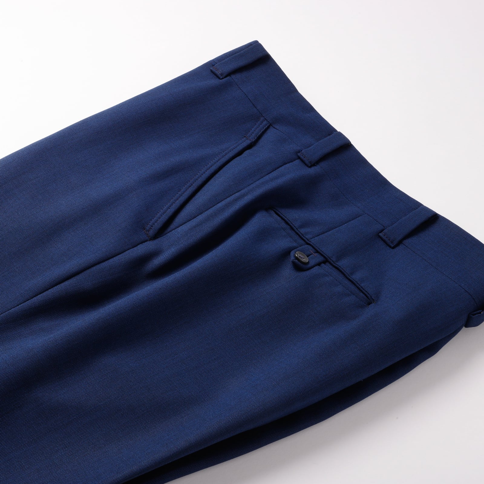 極美品】70s special vintage wool slacks pants W35 blue made in USA
