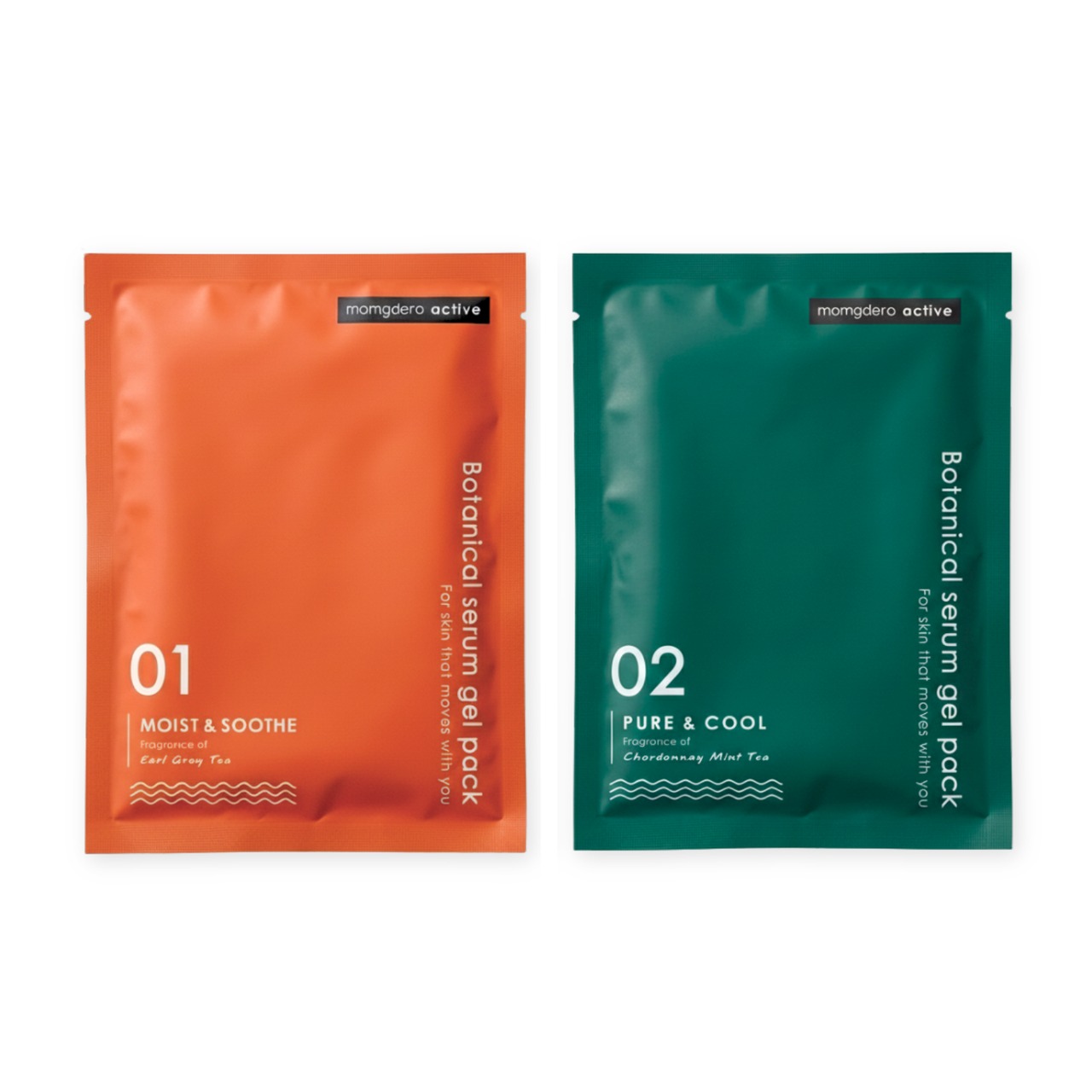 【550円お試し】Botanical serum gel pack 2枚セット (MS＆PC)｜フェイスパック