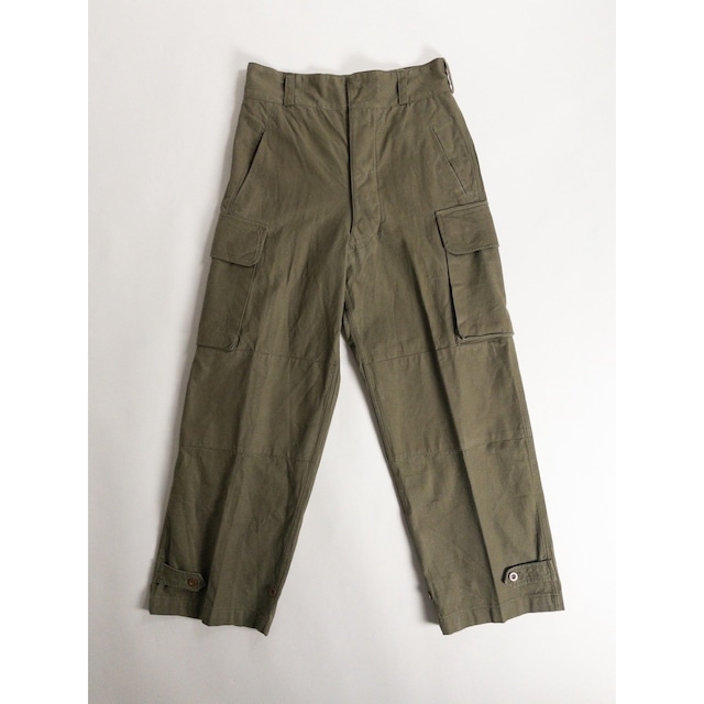 1950s "French Army" M47 Early Model Field Cargo Trousers, Size 33