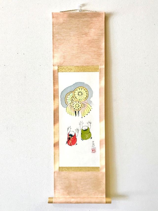 今井玄花 ミニ掛軸「高砂」立大型 | 吉村唐木店 WEBSHOP