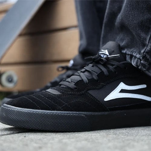 LAKAI CAMBRIDGE EVERGREEN ブラック スエード ラカイ スニーカー