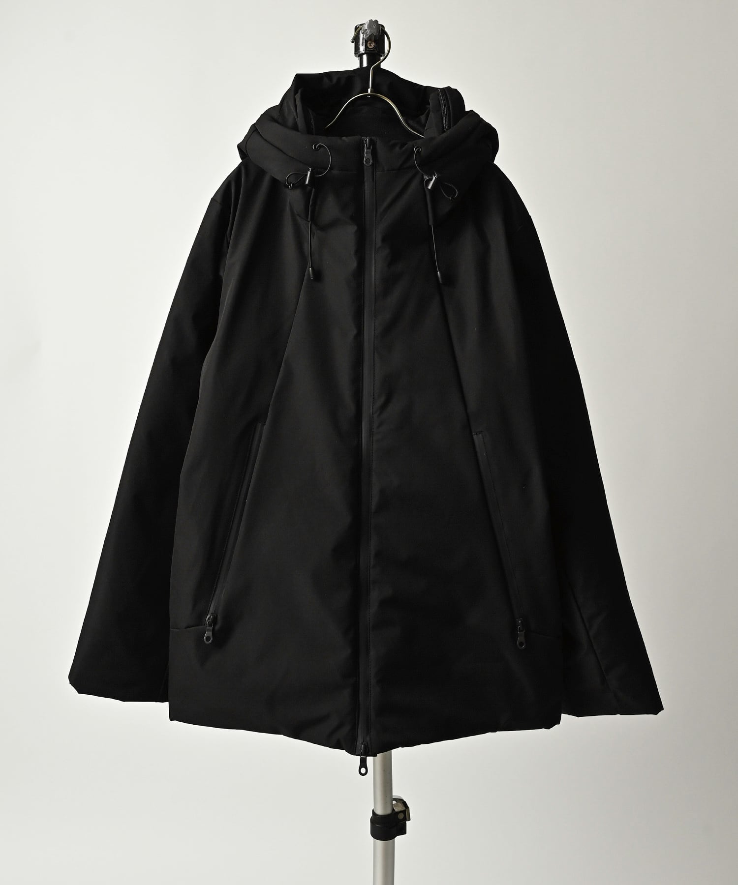 MMMM polyester coated down jacket (BLK) 23100M25 | DEPROID OFFICIAL EC