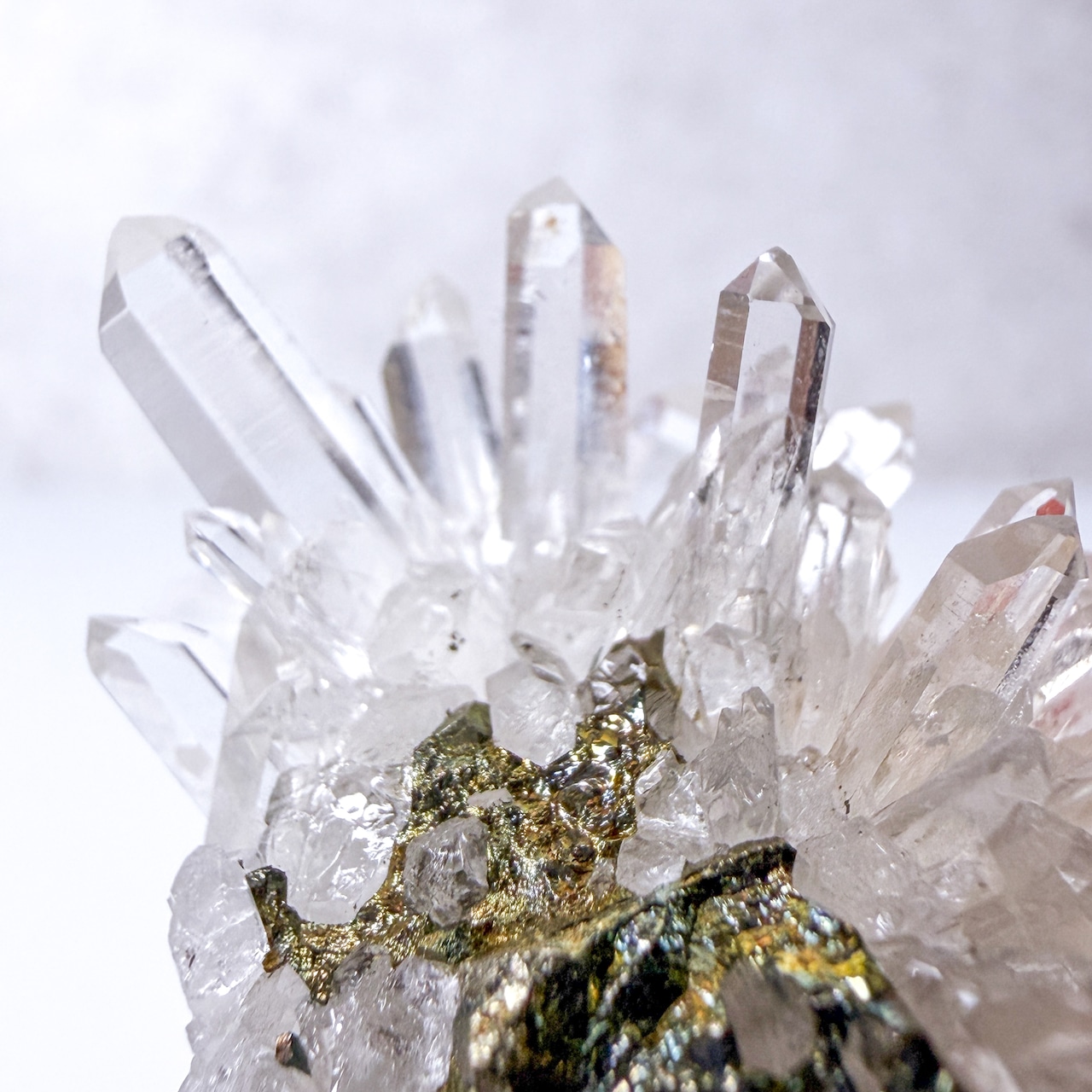 パイライト・水晶クラスター * Pyrite * 天然石