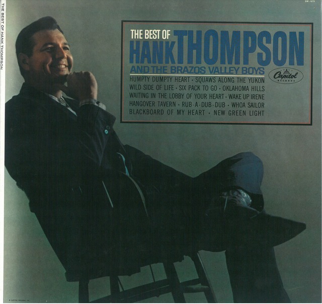 HANK THOMPSON / THE BEST OF HANK THOMPSON AND THE BRAZOS VALLEY BOYS (LP) USA盤