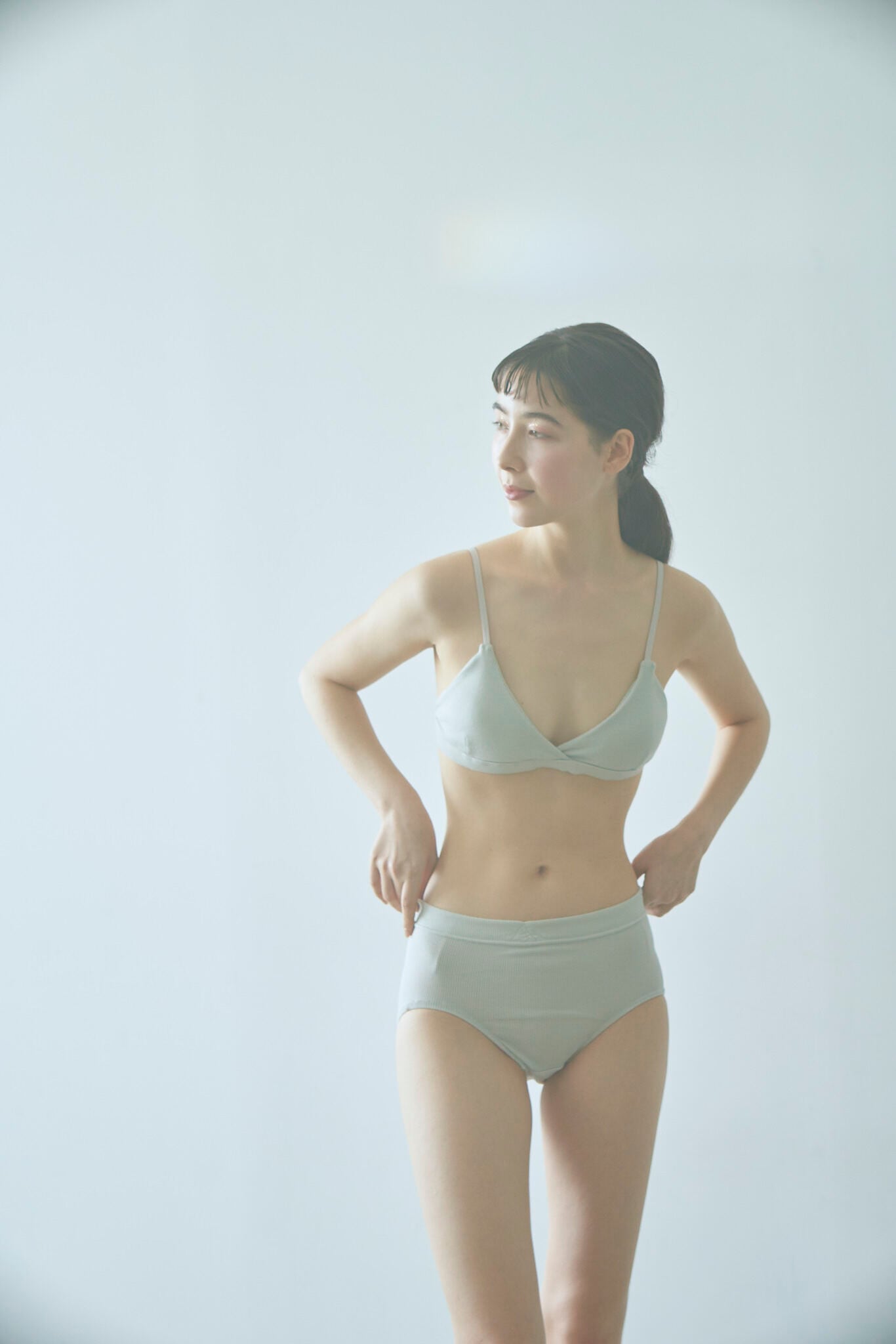 me. / ショーツ〈スーピマコットンリブ〉