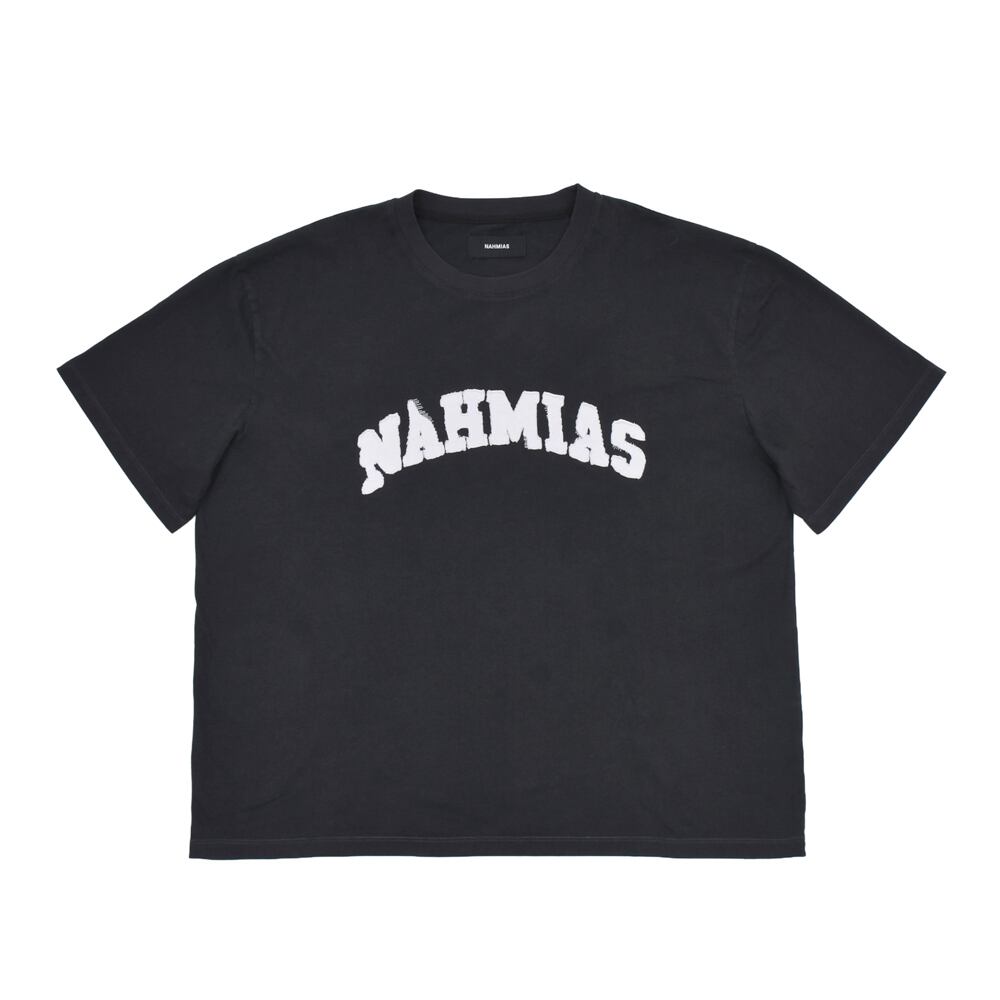 WE11DONE】BLACK DOODLE TEDDY T-SHIRT | AYIN