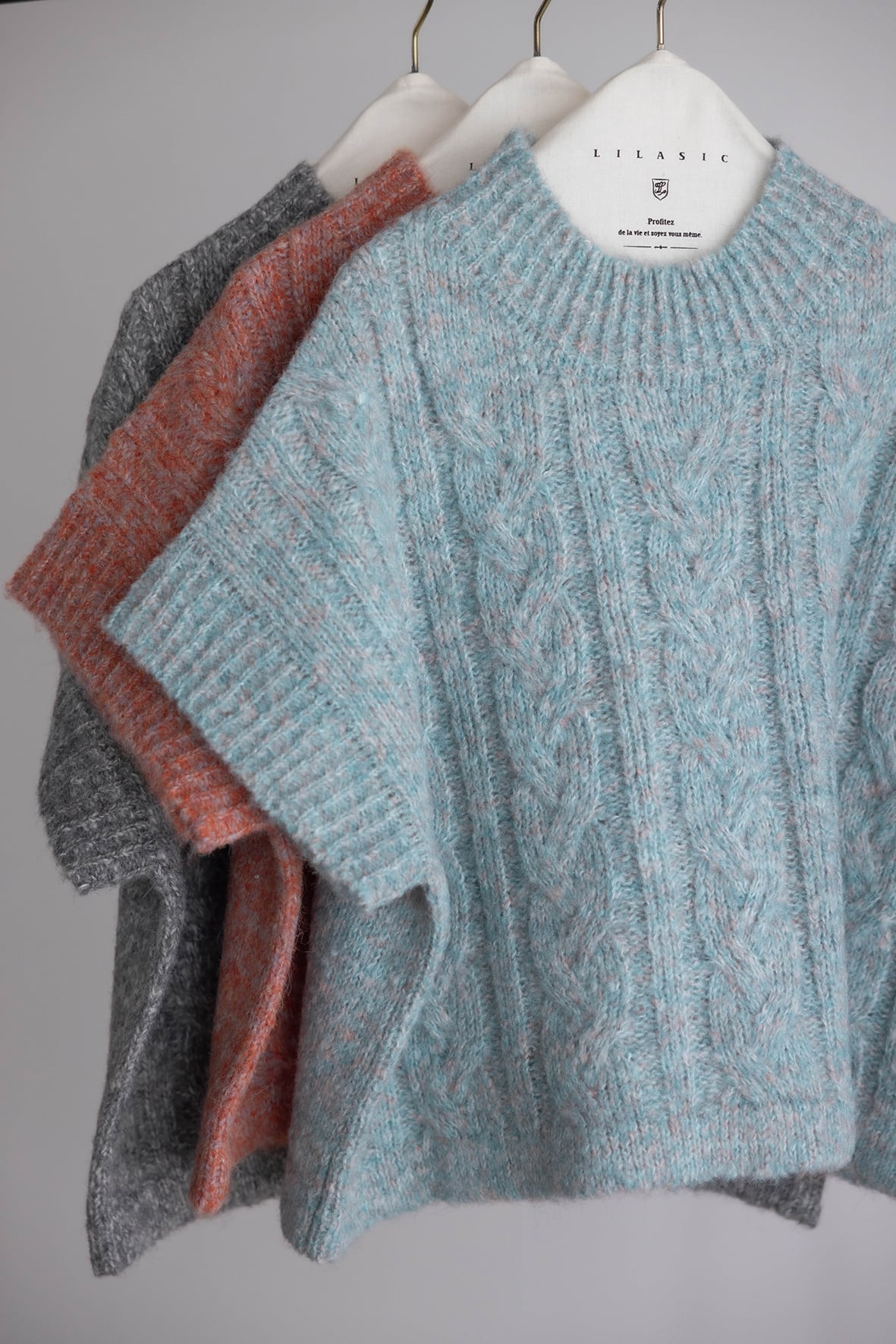 ケーブルニットベスト SJS35574 | Keitto NORTHERNTRUCK LILASIC