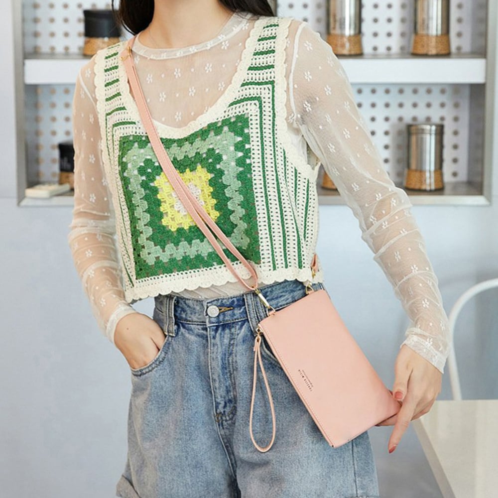 スマホショルダー レディース レザー ポーチ 大人 かわいい おしゃれ