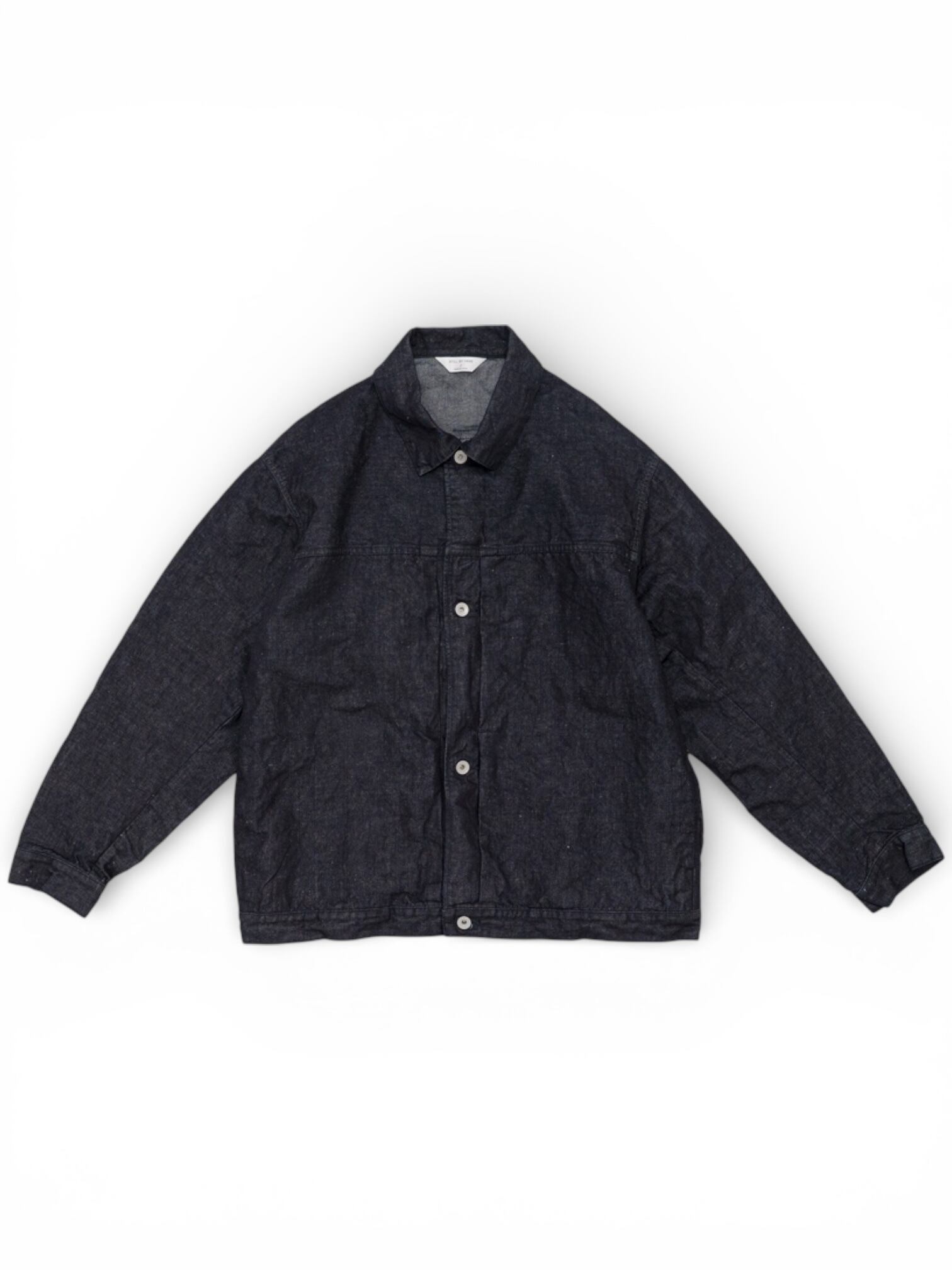 STILL BY HAND -Hemp mix denim blouson- / DN01261 / スティルバイハンド ヘンプミックス デニムブルゾン