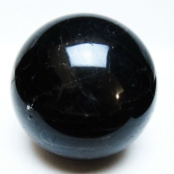 1.4Kg モリオン 丸玉 100mm 黒水晶 丸玉 モリオン スフィア 一点物 151-8575