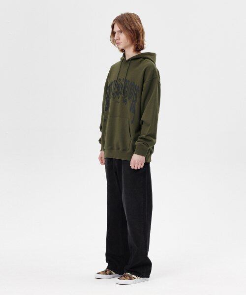 ☆SEVENTEEN ウォヌ 着用！！【MAHAGRID】BLESS HOODIE KHAKI | もごつ