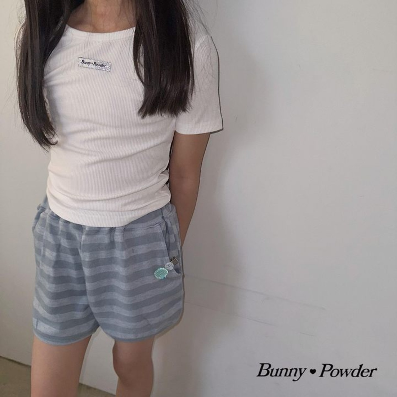 [Bunny Powder] (Planning) Glitter T-shirt (2XL/3XL/4XL) / [버니파우더] 기획)반짝이티 (2XL/3XL/4XL)